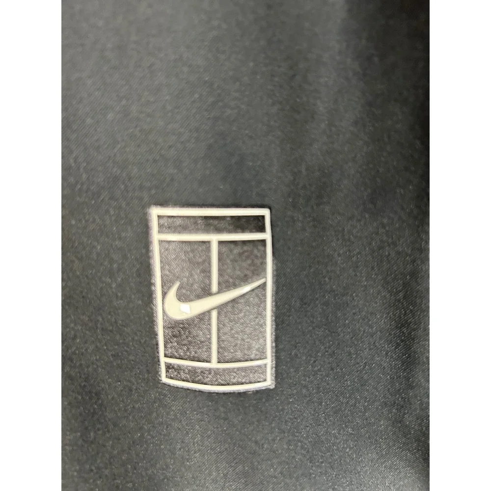 Nike Court Dri Fit Bomber Jacket Black Tennis Athletic‎ Mens XL